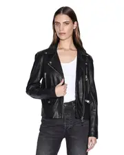 Buy Amplify Leather Jacket Black | Women's Jacket | Ksubi ++