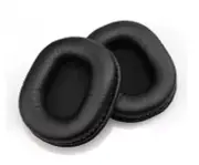 Leather Ear Pads Cushion For Audio-technica ATH-M40x M50S M20 M30 M40 ATH-SX1。