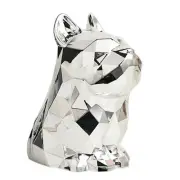 Elegant Tissue Stand Holder Dog Shape Paper Case for Bathroom Vanities or Desk