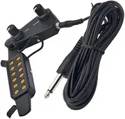 UPKOCH -4 Acoustic Guitar Pickup Volume Tone Control Piezo Pickup for Guitar Amplification