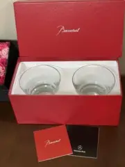 Baccarat VEGA Mercedes Benz Pair Glass SET shipping from Japan NEW