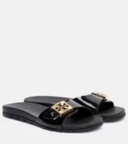 [Tory Burch] Tory Burch Double T slides UK 8.5 black
