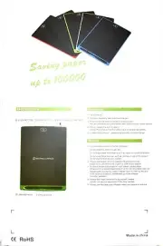 LCD Writing Tablet 8.5 inch Handwriting Board Pads Four Colors Great Gift