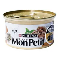 在飛比找樂天市場購物網優惠-Mon Petit 貓倍麗 香烤嫩雞主食罐 85公克 X 2