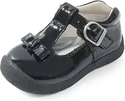 COLLOKY Toddler Mary Jane Shoes - Elegant Ballet Flats for Little Girls with Comfortable Support & Perfect for First Steps