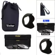 Canon EF 24-70mm f/2.8L II USM Lens NEOPRENE CASE + HOOD + FILTER KIT UV/CPL/ND8