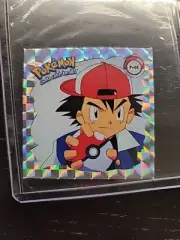 Pokemon 1999 Artbox Series 1 PRIZM Stickers Ash Pr44.