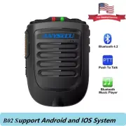 Anysecu B02 Wireless Microphone Speaker Zello PTT for IOS and Android Radio