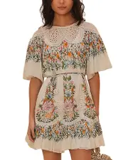 Farm Rio Sweet Bloom Bouquet Dress