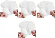 FRCOLOR 4sets Comfortable Belly Button Patches Breathable Fabric Strapping Tape for Navel Protection and Decorative Use 50pcs*4