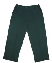 Soma Luxe Modal Wide Leg Pants Forest Green Casual Lounge w Pockets Womens XL