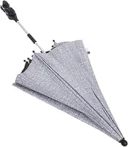 LOLIPPYY Newborn Stroller Umbrella Pram Parasol Easy Setup Fast Removal Wind Resistant Durable Cloth for Outdoor Use with Buggies Wheelchairs