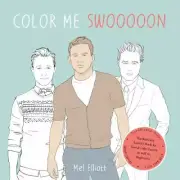 Color Me Swoon: The Beefcake Activity Bo- paperback, 9780399165474, Elliott, new