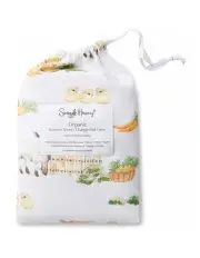[Snuggle Hunny] Farm Organic Bassinet Sheet / Change Pad Cover in Multi
