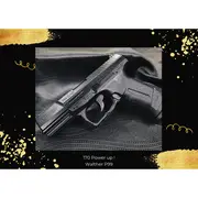 【睿的玩具】初速170~180升級版 P99 Co2玩具槍 滑套可動中最強 6mm 黑色 鋼瓶 合法玩具 收藏 授權