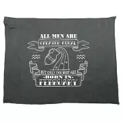 Febuary Aquarius All Men Are Created Equal - Funny Gym Sports Towel Gift Gifts