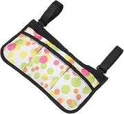 Senior Wheelchair Bag Armrest Storage Multi-pocket Oxford Cloth Lightweight Decorative Pouch