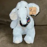 Aurora Sluuumpy Sweetheart Gray Elephant W/ Sequin HeartPlush Stuffed Animal 8"