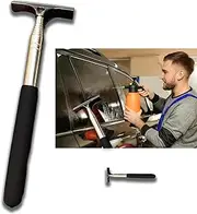 Leersao 1 x Car Window Squeegee, Windscreen Wiper, Telescopic Mirror Wiper, Retractable Window Wiper for Mirror Glass, Rainwater, Mist, Shower Door