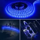 16FT TV computer LED Backlight Decor Blue LED Strip Light Remote Kit Fairy Light