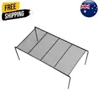Pantry Storage Shelf Metal Black Kitchen Organizer Rack Spice Jar Can Holder