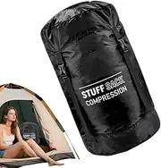 Sleeping Bag Stuff Sack | Waterproof Travel Compression Bags - Lightweight Outdoor Gear, Breathable Hiking Supplies for Adventures