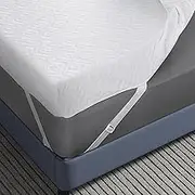 Breathable Cooling Mattress Topper for Hot Sleepers - Ultra-Soft, Bed Pad for a Cooler, More Comfortable Night’s Sleep
