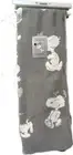 Peanuts Collectible Gray Snoopy Sweater like Throw Blanket 50x70 inch