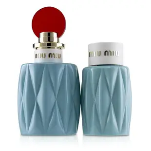 Miu Miu - 繆斯女神女香組合:香水100ml+乳液100ml