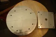 CNC High Accuracy Rotary table for your own Nema 34 motor with 1/2" shaft