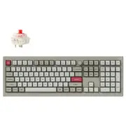 Keychron V6 Max QMK Wireless Mechanical Keyboard Red Switch