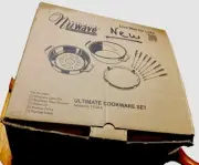 Nuwave Ultimate Cookware Set Precision Induction Cookware Pot Steamer Fondue NIB