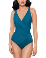 Miraclesuit Must Have Oceanus Ruched One Piece Swimsuit