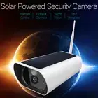 1080P 2MP Wireless Solar Waterproof Outdoor Security WIFI Camera Bullet IP Cam
