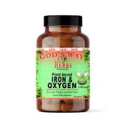 Iron & Oxygen (60ct) Dr. Sebi inspired Supplement & Tonic by God's Way Herbs