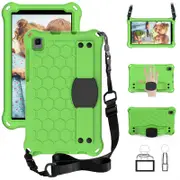 Hive SamSung Tab A7 Lite 8.7/Tab A8 Tablet Case Durable Stand Cover With Shoulder Strap-GreenBlack