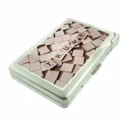 Trump Letters Em1 Cigarette Case with Built in Lighter Metal Wallet