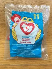 McDonalds Toy - WADDLE Teenie Beanie Babies Ty - Tush tag 1993 - c1998 (bag) #11