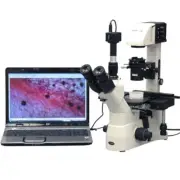 AmScope 40X-1500X Infinity Plan Kohler Inverted Microscope with 8MP Camera
