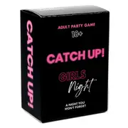 Catch Up ! Girls Night Card Game Spicy Thought Provoking Conversation Starters for Fun Girls Nights Party Game