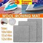 3 Sizes Portable Press Ironing Mat Felt Pad New Zealand Wool Pressing Mats AUS!