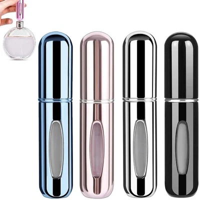4 Pcs Mini Refillable Perfume Portable Atomizer Bottle Refillable Perfume Spray