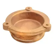 Groco Strainer Cap Raw Water Bronze 3" Pipe Thread Fits Many Models
