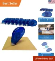 Double Sided Craft Tape Runner - 8 Pack Removable Dots for Easy Application
