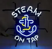 Anchor Steam On Tap Beer 17"x14" Neon Sign Lamp Light Gift Show Wall Man Cave EM