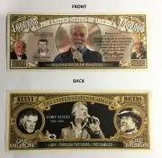 Kenny Rogers Rare $1,000,000 Novelty Note, Music. Buy 5 Get one FREE, Gambler