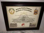 7TH U.S. CAVALRY REGIMENT / COMMEMORATIVE - CERTIFICATE OF COMMENDATION