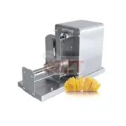 Electric Potato Spiral Cutter Commercial Potato Slicer Stainless Steel 30W 240V
