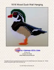 Wood Duck Wall Hanging-Plastic Canvas Pattern or Kit