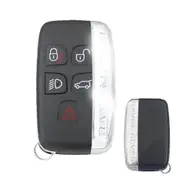 YINBO - Original replacement For Land Rover Range LR2 LR4 Fit Jaguar F-Pace F-Type XE XF XJ Remote Key Shell Case Fob 5 Buttons Range Rover model 1